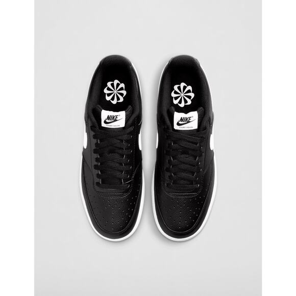 NWT Nike Men’s Court Vision Low Next Nature Sneaker Black White Size 7 main image 6